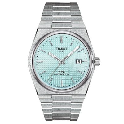 Tissot PRX 40mm Automatic Unisex Silver Watch - T1374071135100